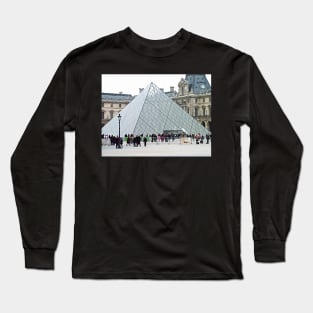 The Louvre Museum Paris Long Sleeve T-Shirt